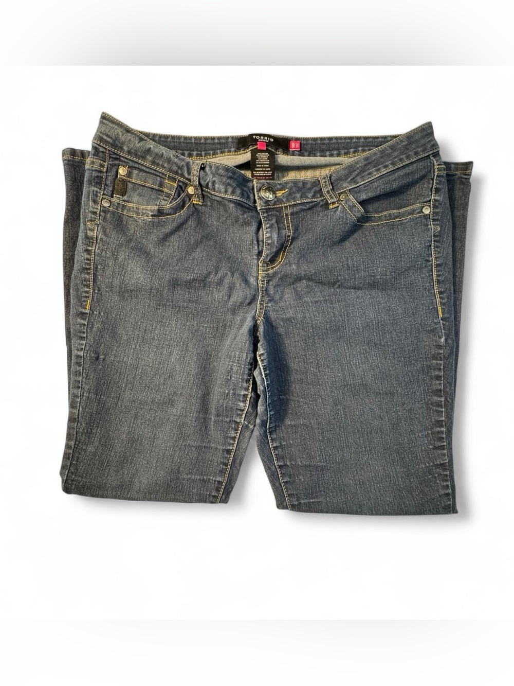 Torrid Denim Blue Jeans Size 18R Skinny Straight Leg Stretch Streetwear Y2K